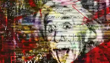 Stort stories-Adventure- Graffiti art of Albert Einstein, symbolizing brilliance and chaos in the story of Griffin and Karen's failed experiment with a potent drug.