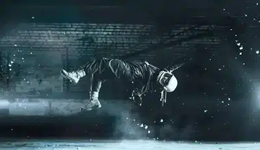 A person performing a skateboard trick, showcasing skill and agility. The image captures the essence of determination and passion in action.