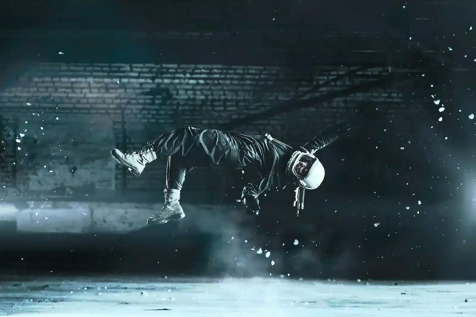 A person performing a skateboard trick, showcasing skill and agility. The image captures the essence of determination and passion in action.